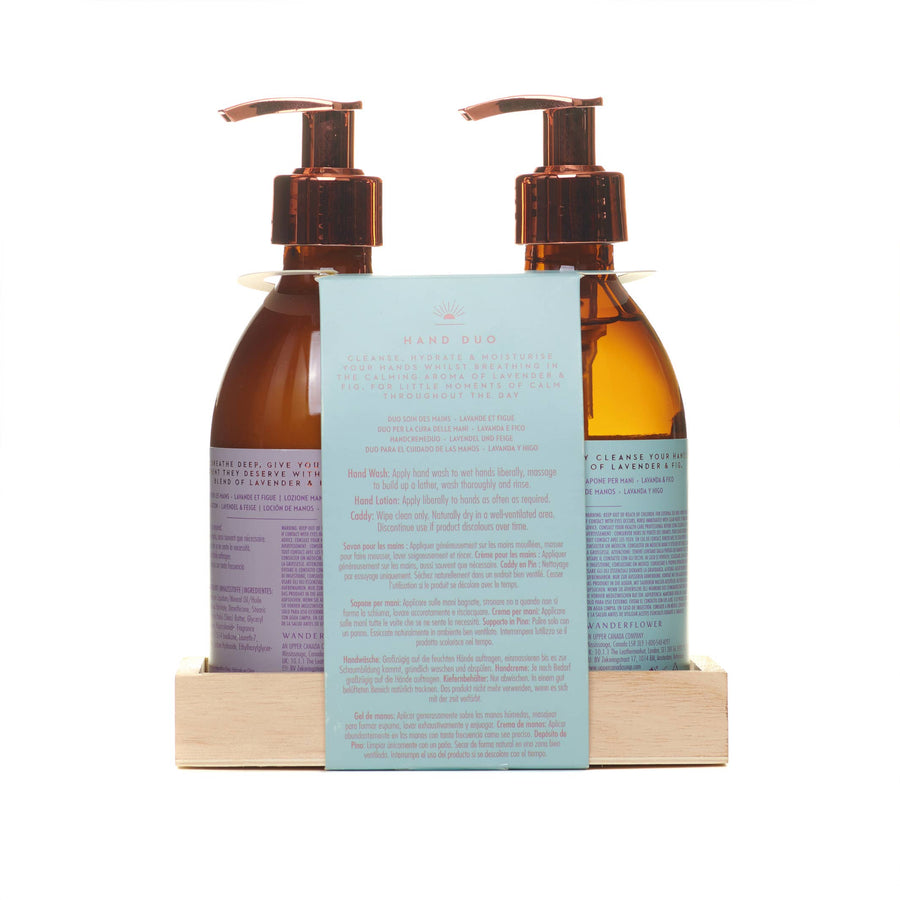 Hand Care Duo Set Calming  Lavender & Fig