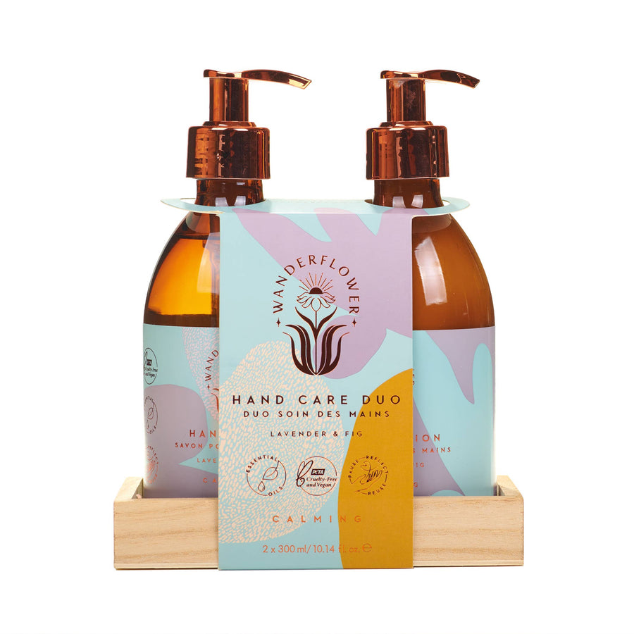 Hand Care Duo Set Calming  Lavender & Fig