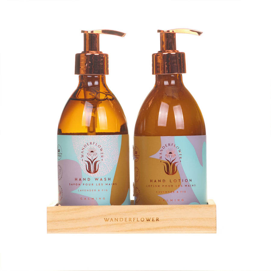 Hand Care Duo Set Calming  Lavender & Fig